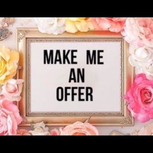 Hate the price but love the item make me an offer